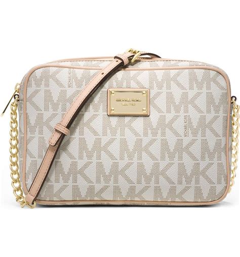 michael kors damen jet set east west crossbody umhängetasche|michael kors jet crossbody set.